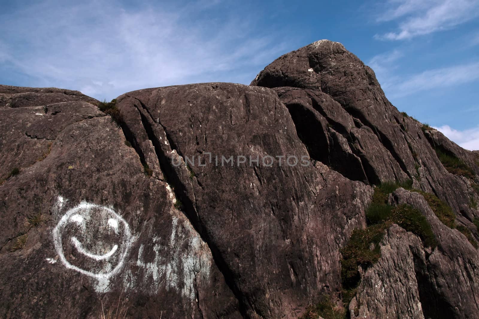 a rocky hill in the mountains of kerry