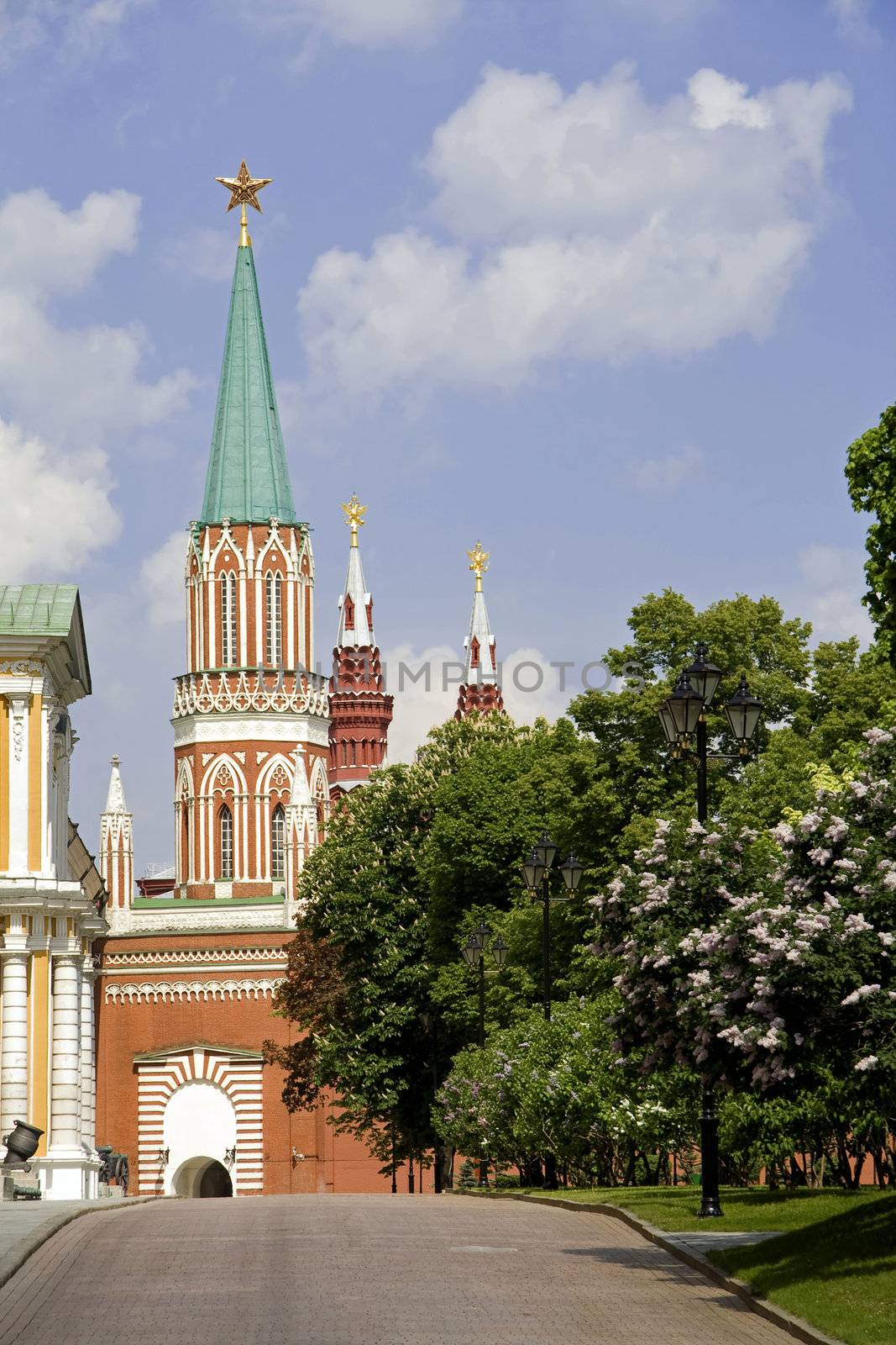 The Saviour (Spasskaya ) Tower (Frolovskaya) (Moscow Kremlin, Ru by Sazonoff
