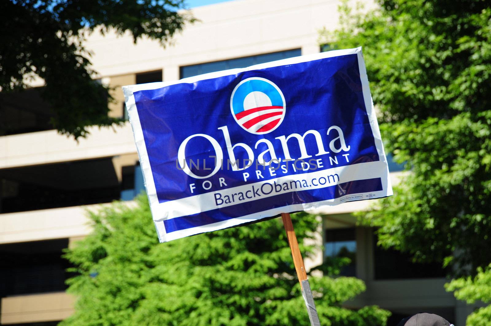 Obama Campaign Sign by oscarcwilliams