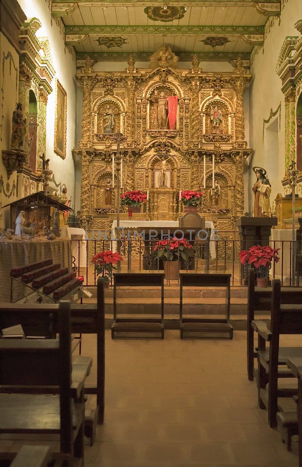 MISSION SAN JUAN CAPISTRANO CHAPEL ALTER by KevinPanizza