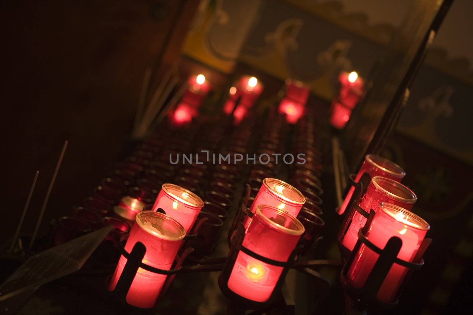 MISSION SAN JUAN CAPISTRANO CANDLES 1 by KevinPanizza