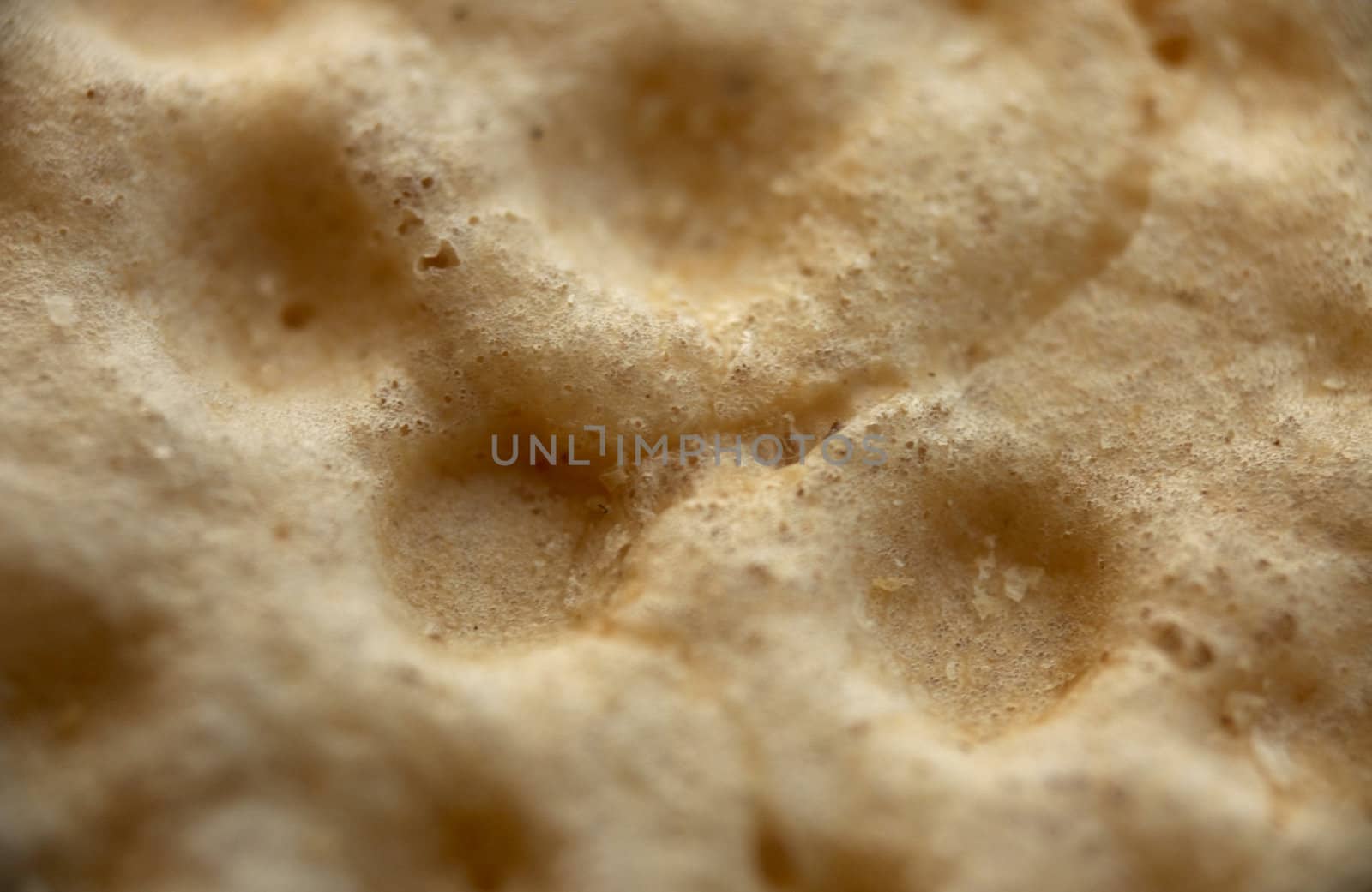 macro pattern of dried crust. Healthy food