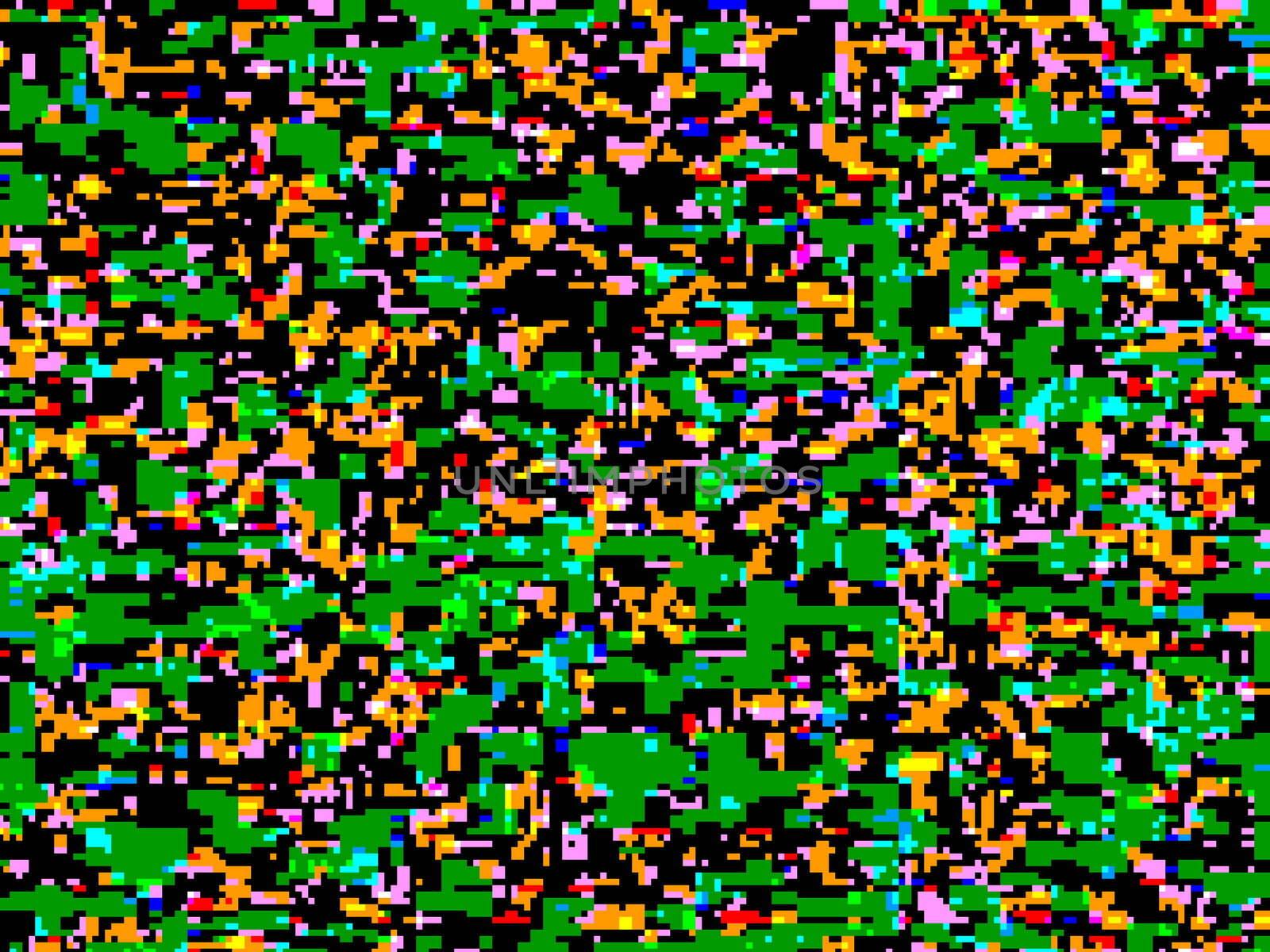 Multicolored background looks like colored noise