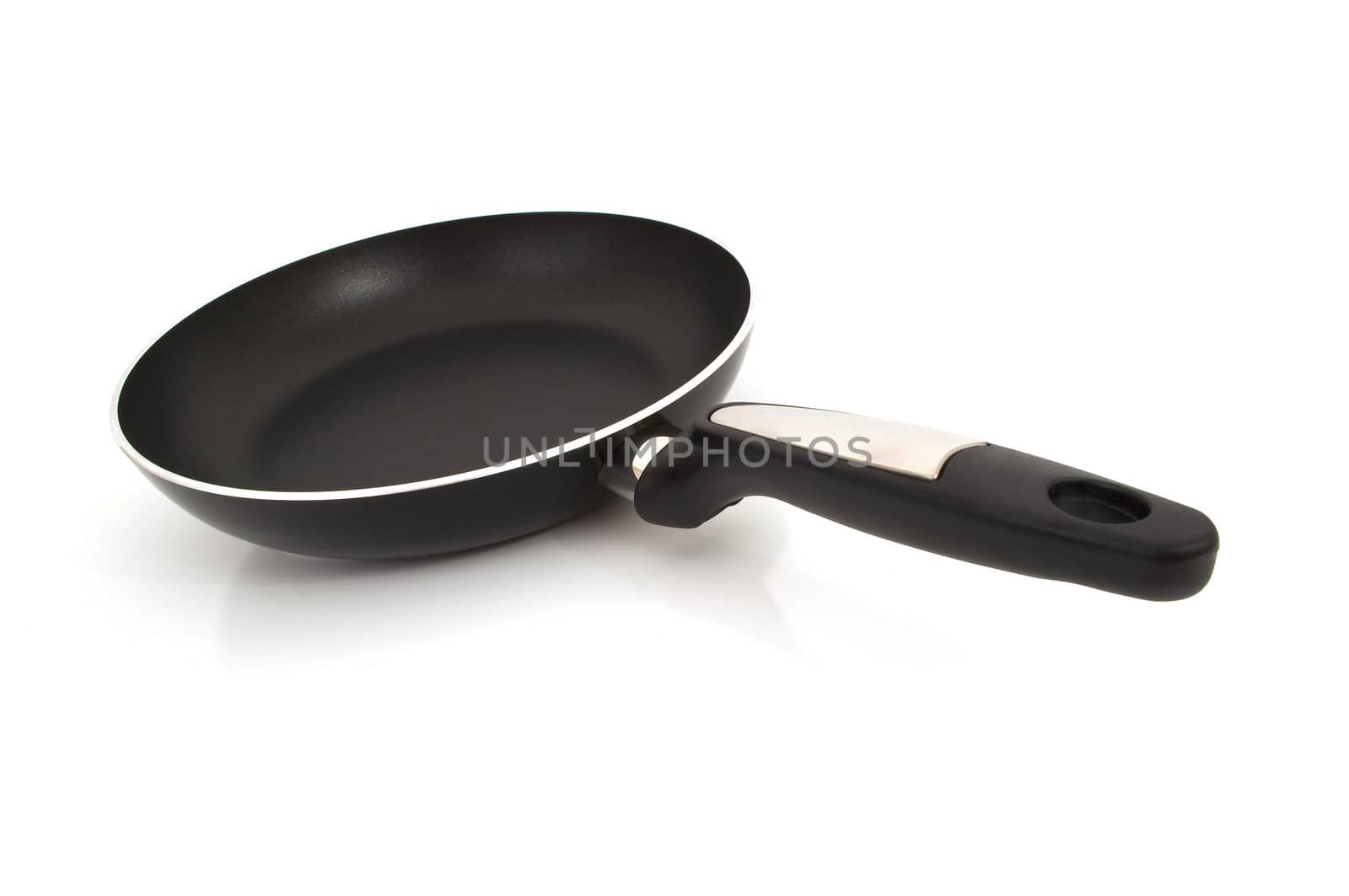 High resolution photo of an isolated frying pan.