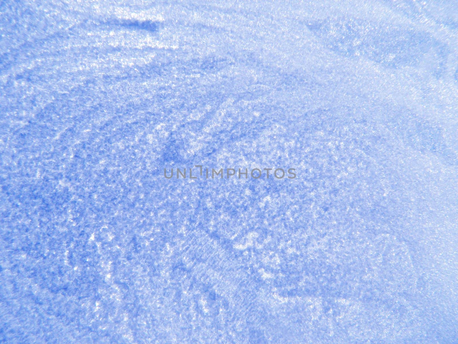 An ornament of frost on a window