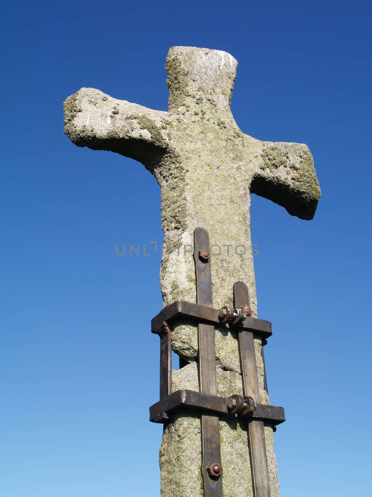 old stone cross