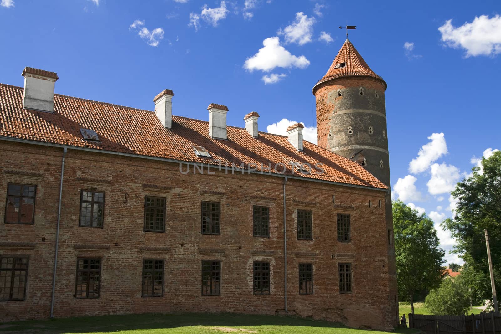 Castle Panemune - the picture was taken in Lithuania, Panemune regional park