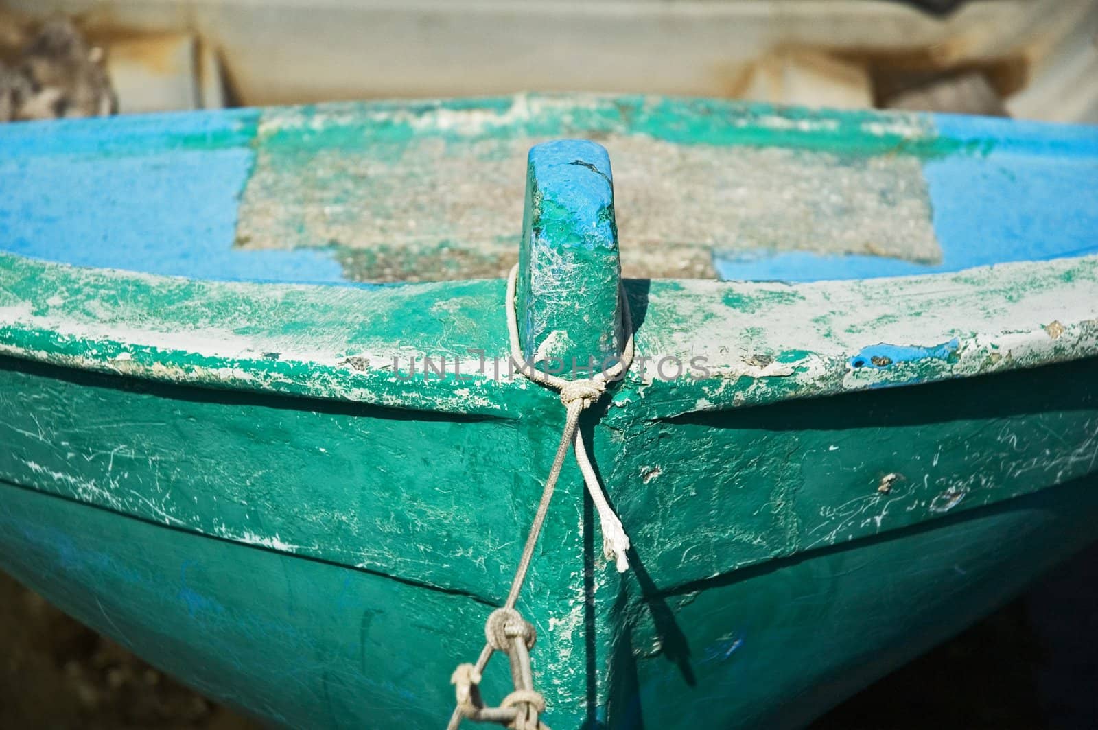 Old boat detail by sil