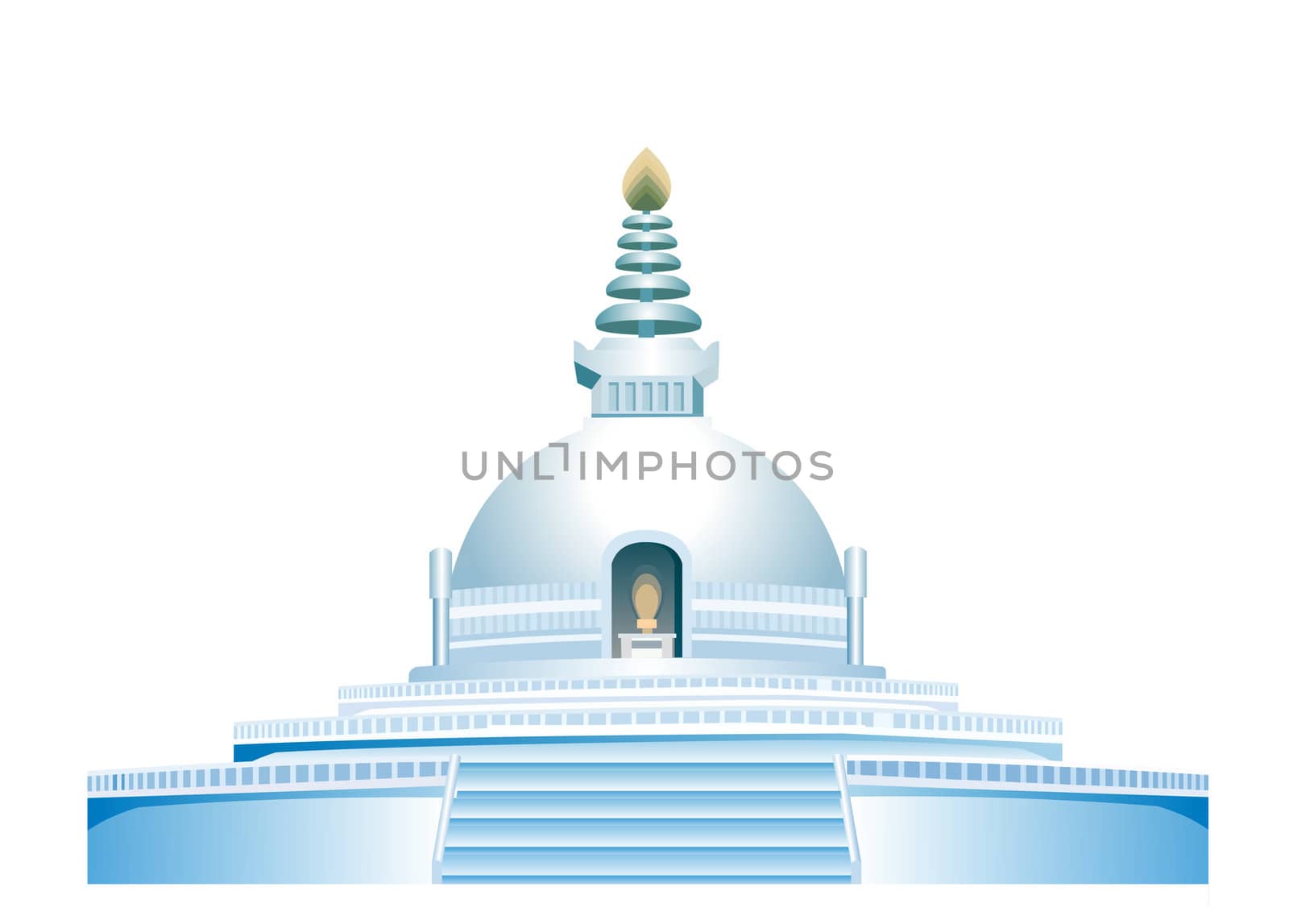 lumbini, a buddhist monastery by abhishek4383