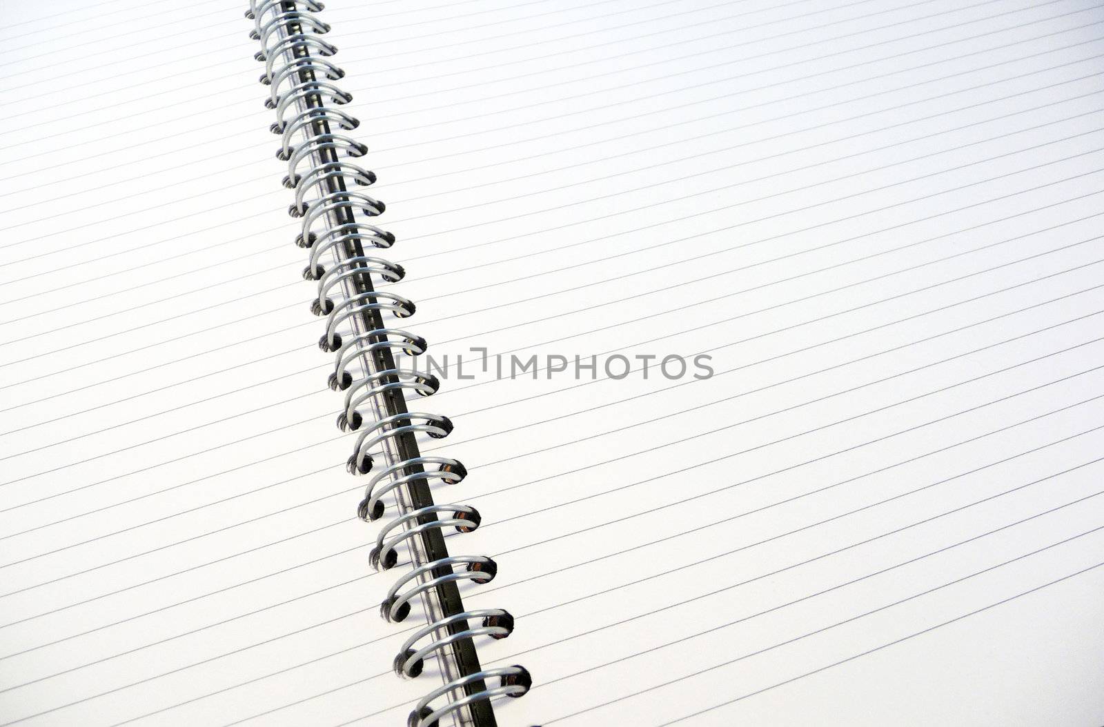 White lined notepad by magraphics