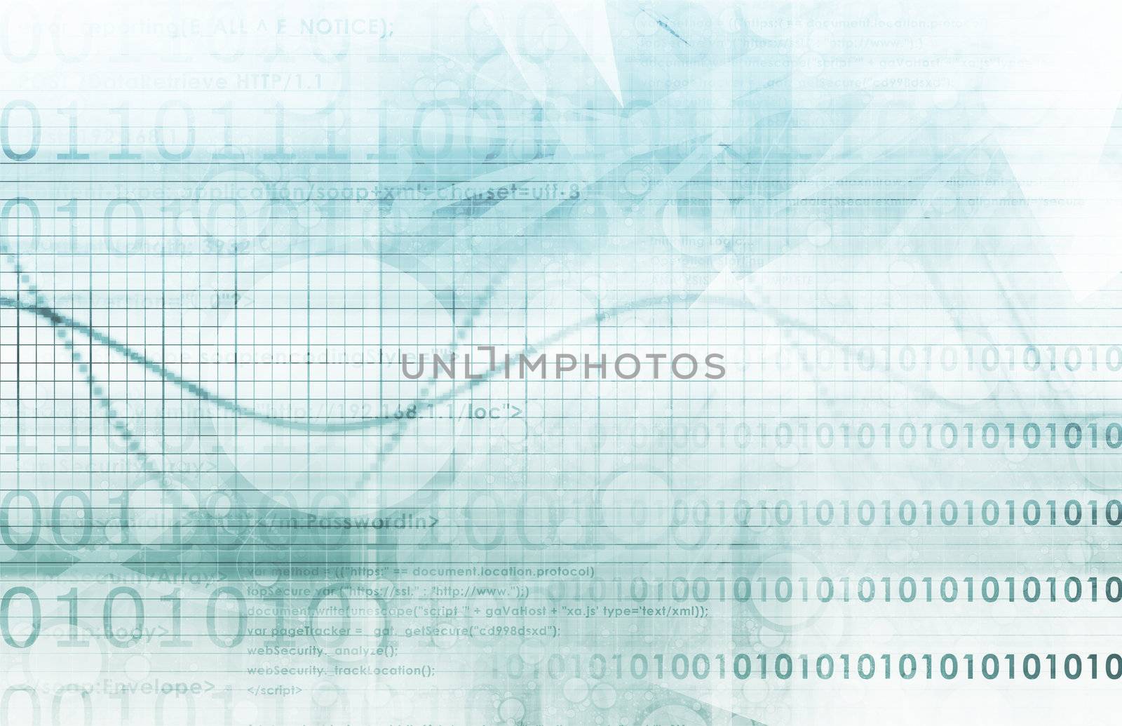 Digital Background Internet Concept as a Art