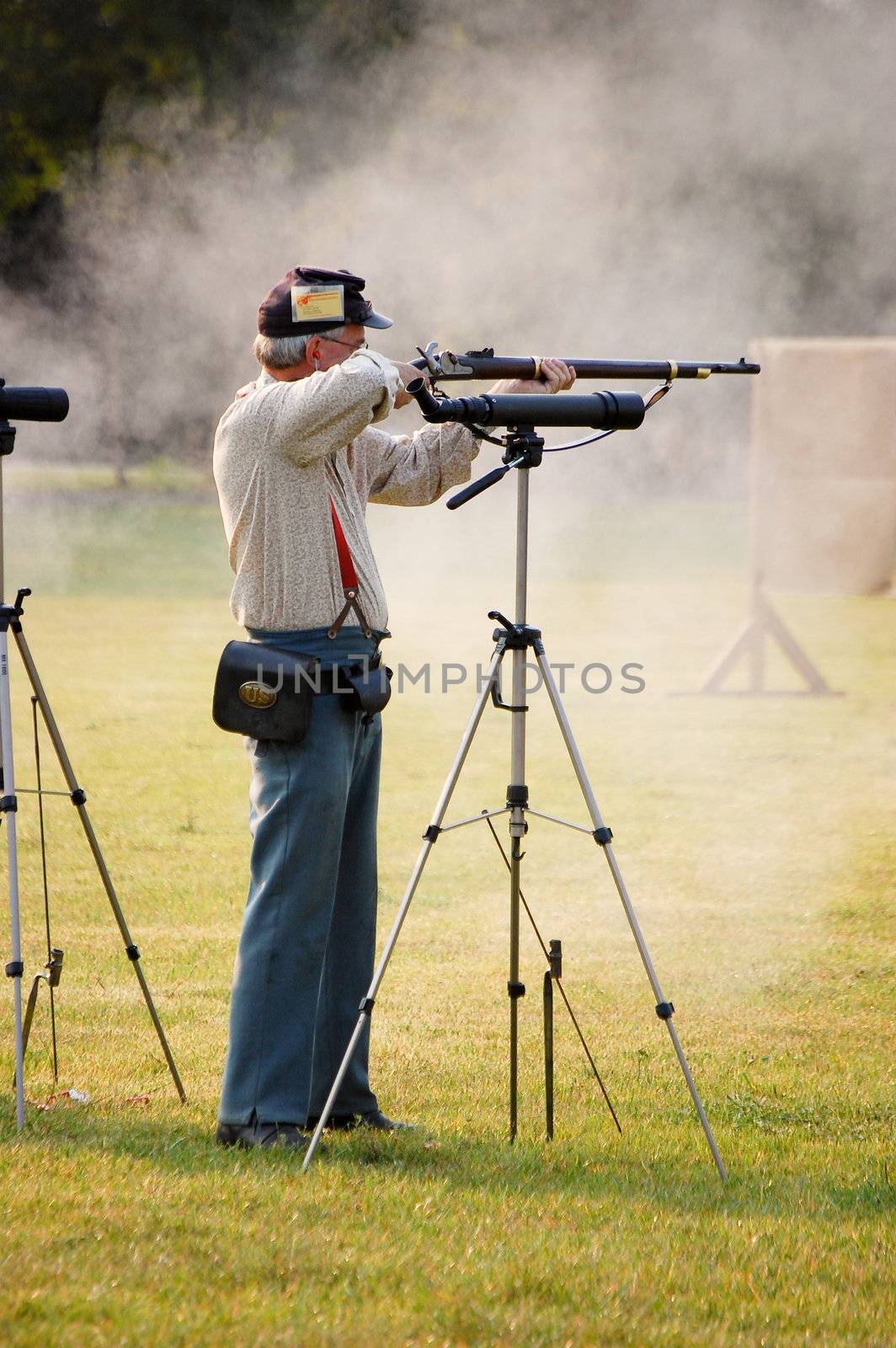 Musket Shooting by RefocusPhoto