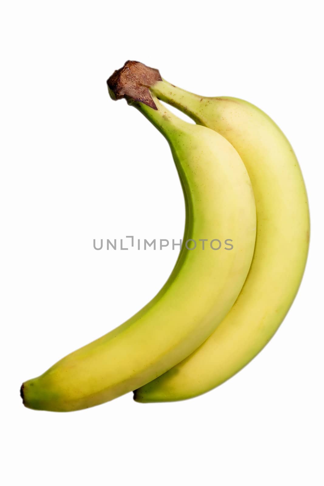 Bananas isolated on white background