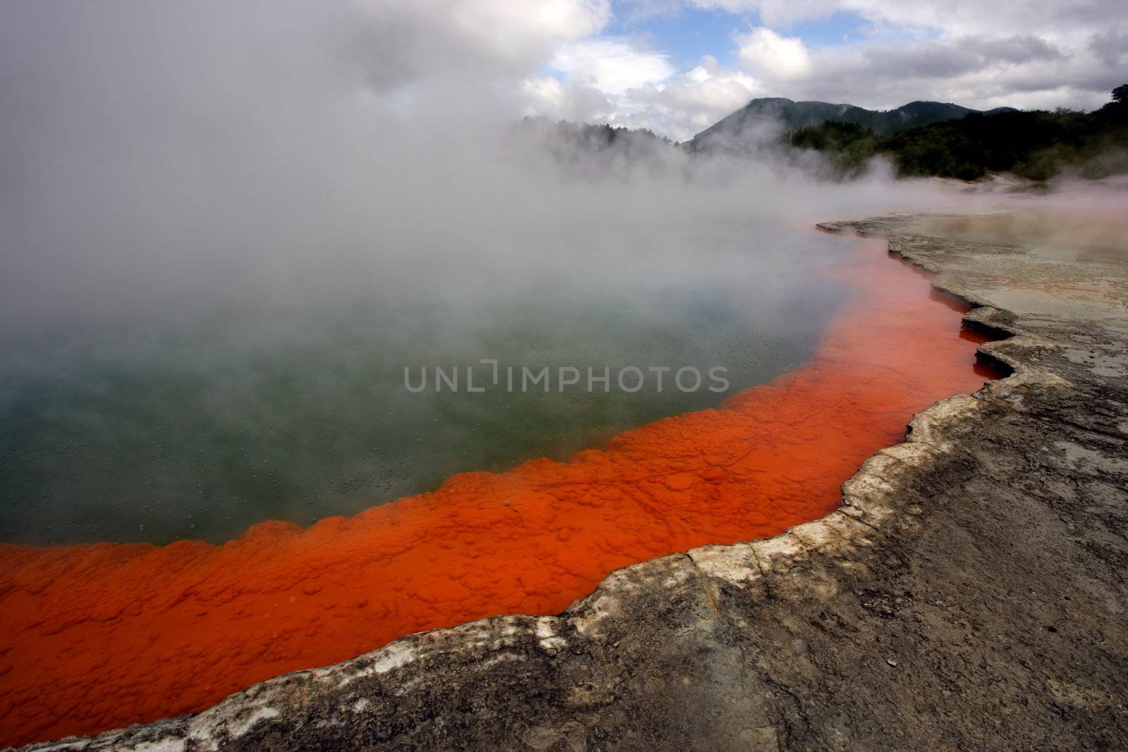 Hot thermal pool by sumners