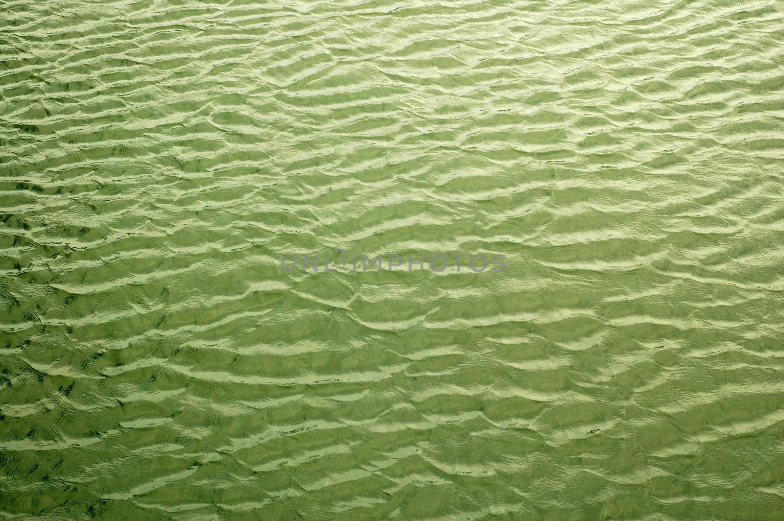 An abstract wave pattern at sea. Suitable for background