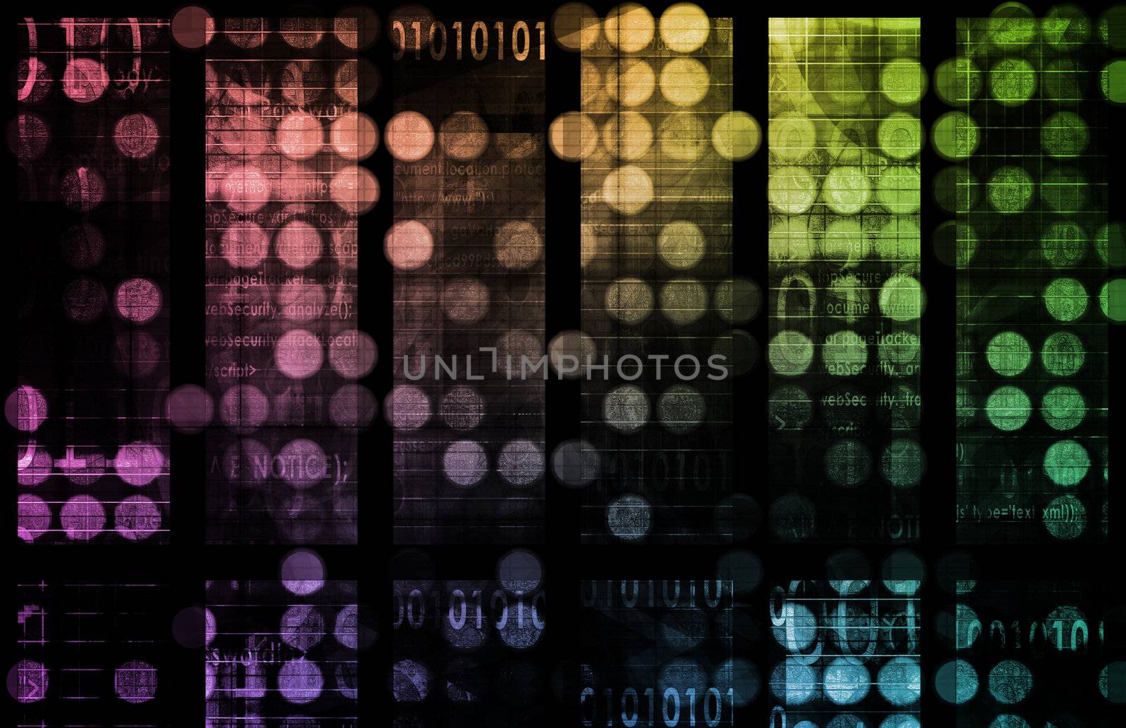 Digital Background Internet Concept as a Art