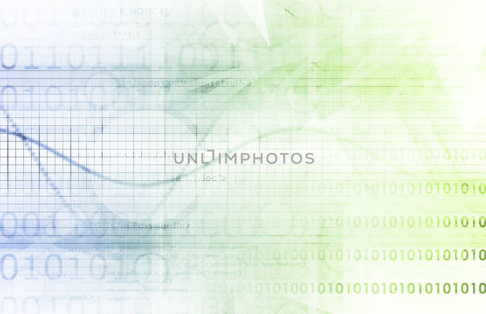 Business Abstract Technology as a Background Art