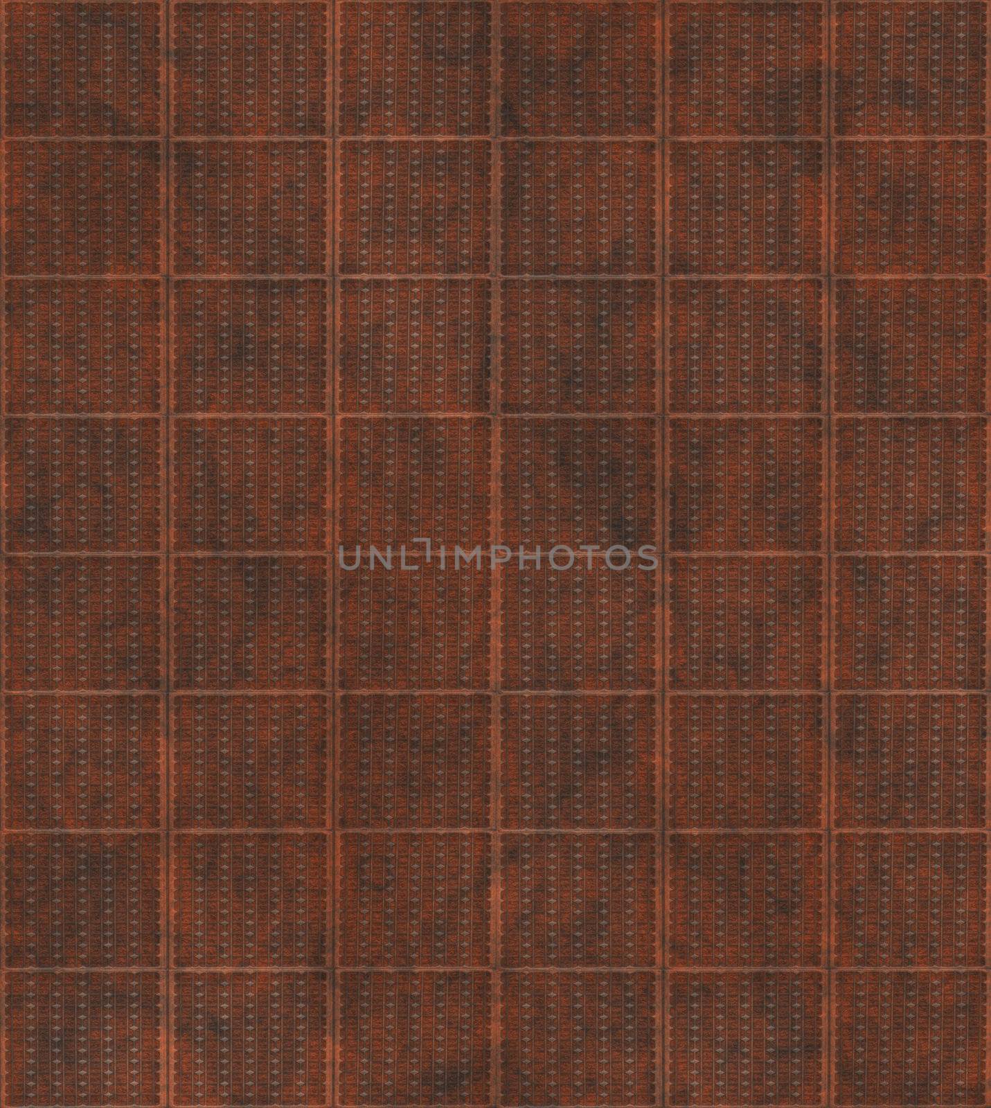 A photography of a rusty plate texture