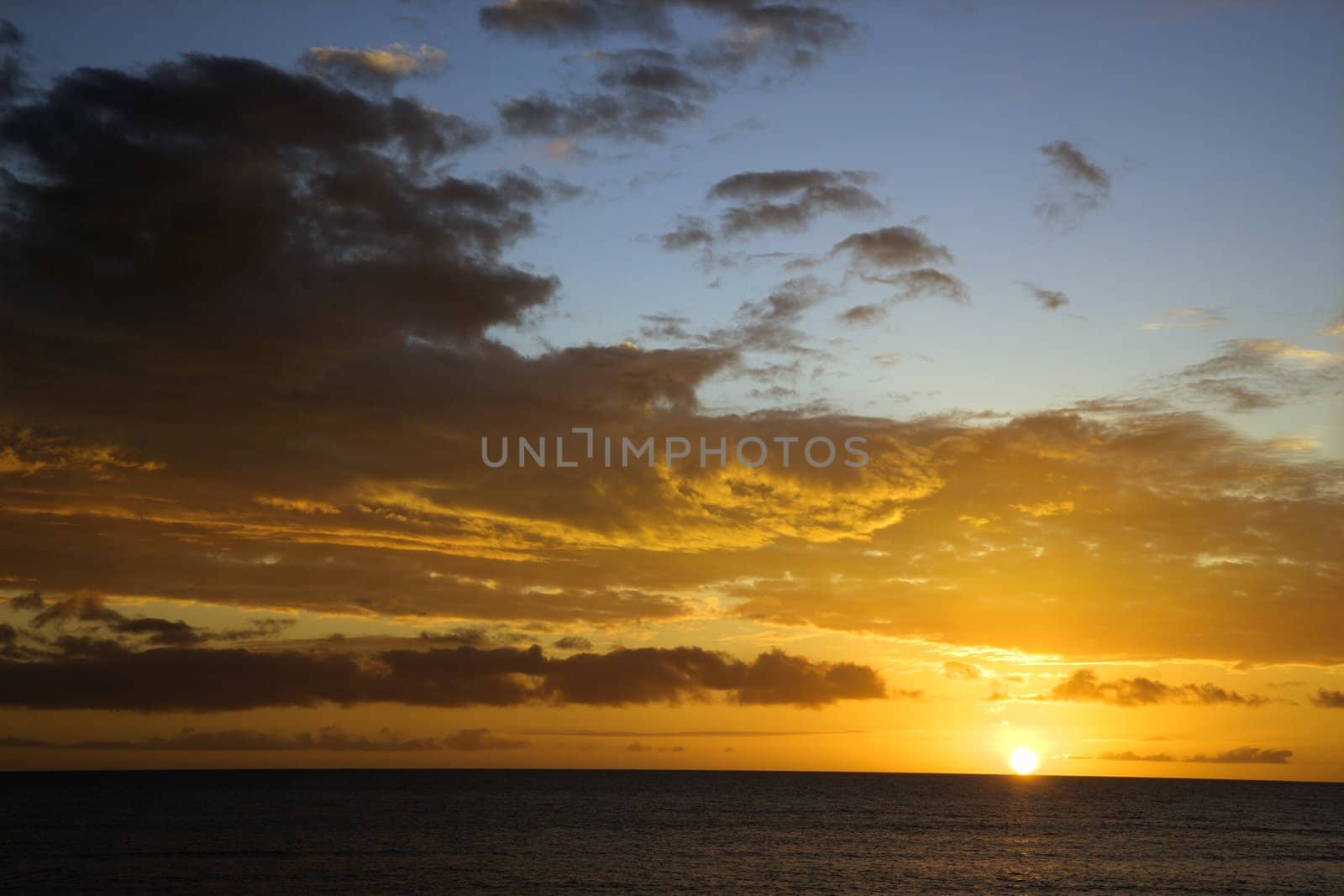 Sunset in Maui, Hawaii. by iofoto