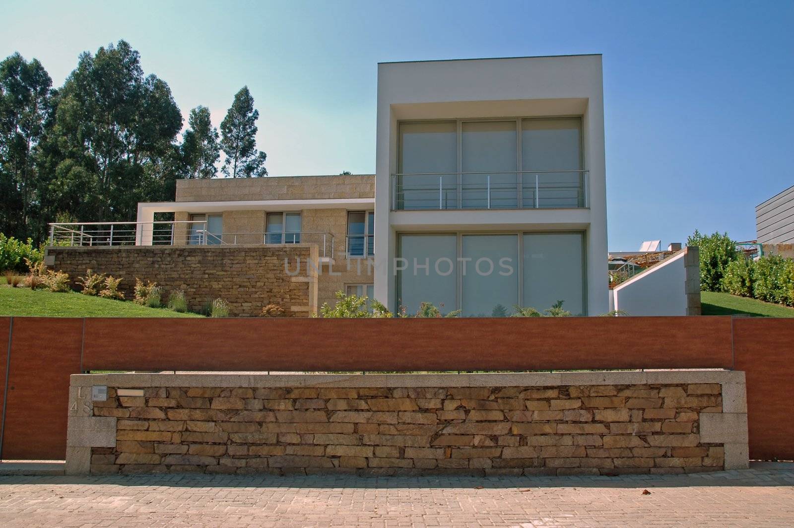 modern architecture house in portugal