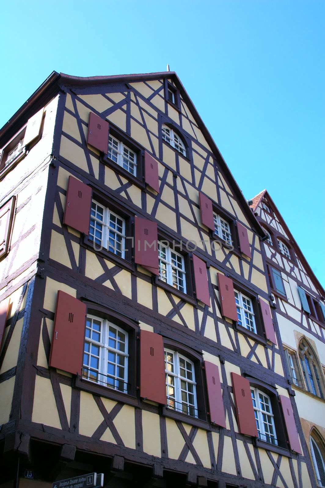 Alsace typical traditional House (Colmar, France) by raalves