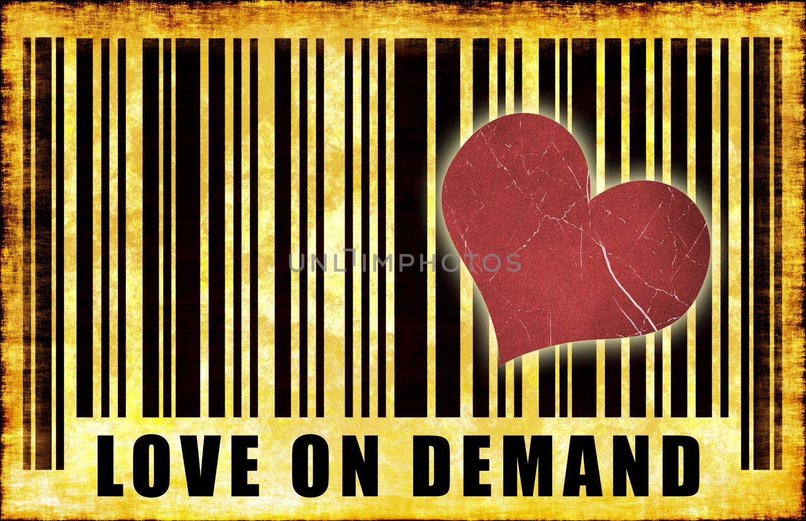 Love on Demand Escort Services Abstract Art
