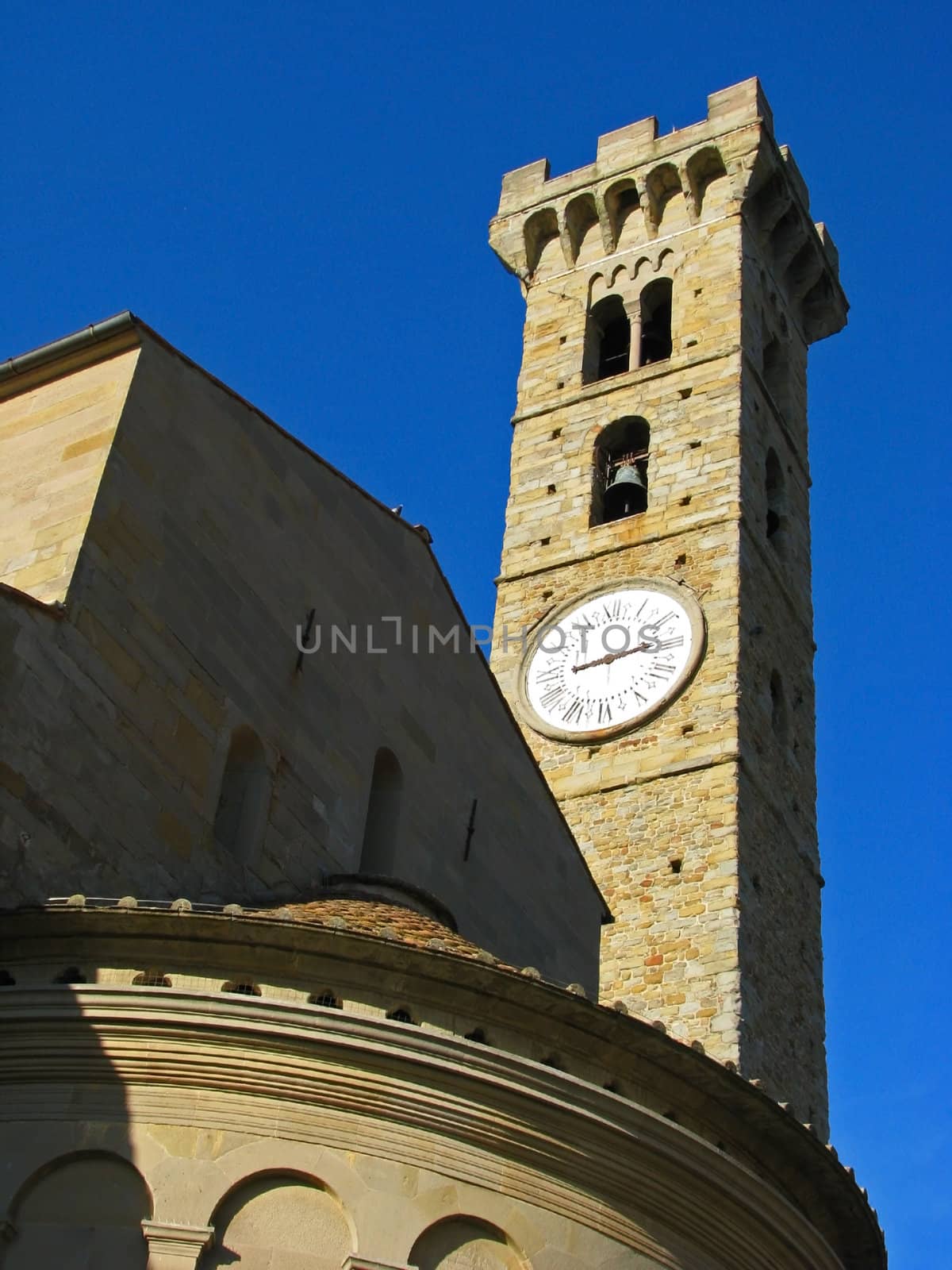Italy San Gimignano Clock Tower by bellafotosolo