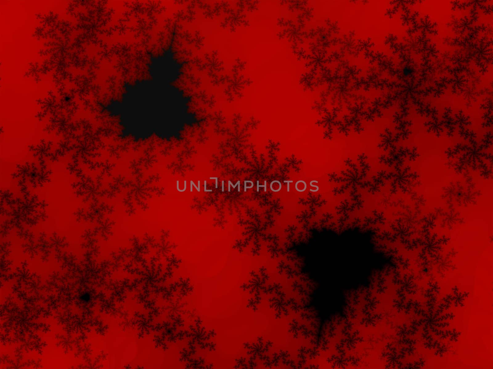 Deep Red Fractal Design Illustration Detailed Background Patter