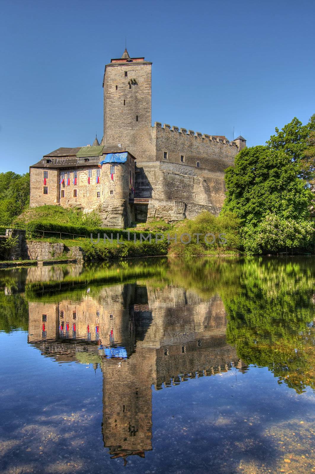 Kost Castle - large Gothic castle - Czech republic