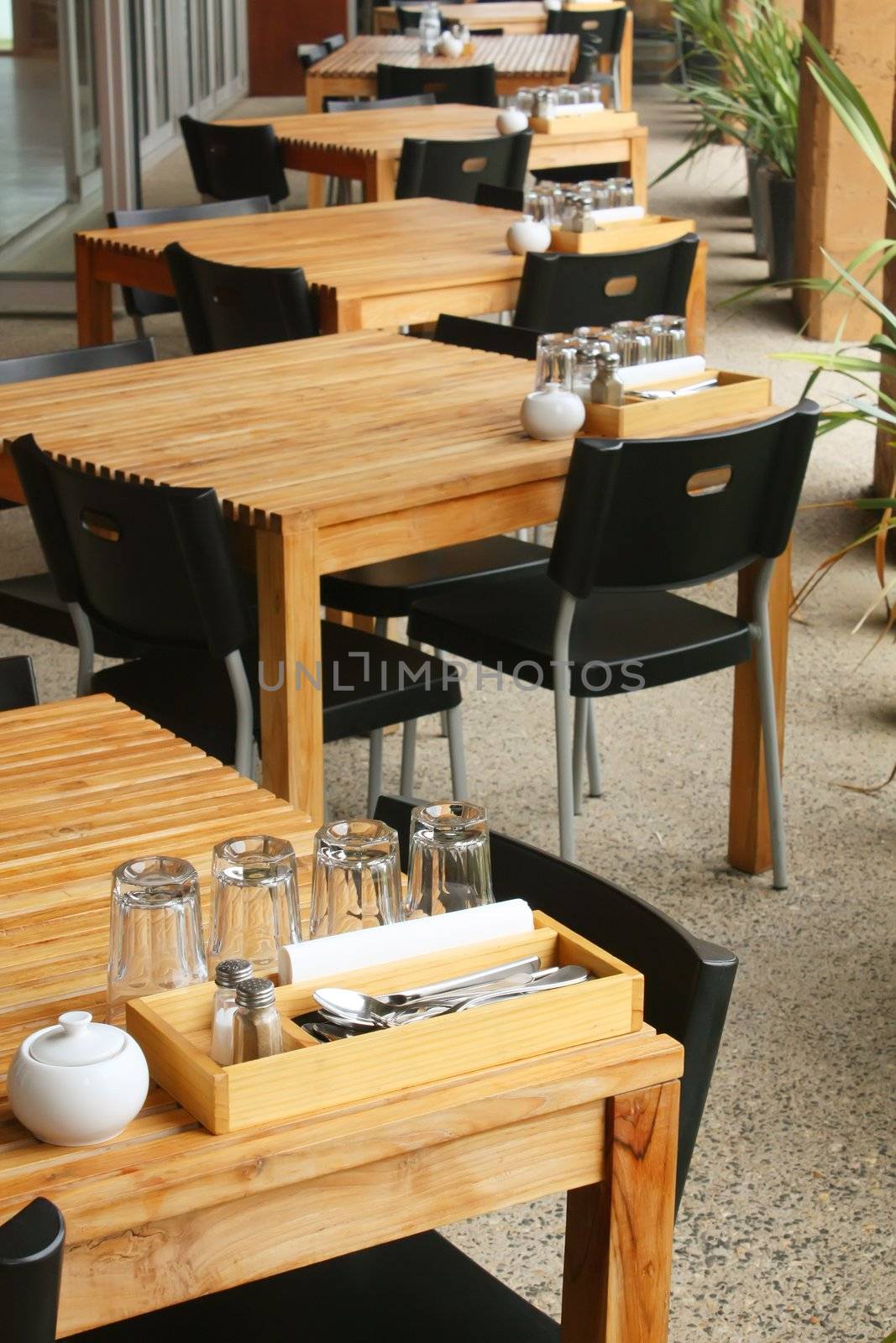 Outdoor Dining in the Day Open Air Space