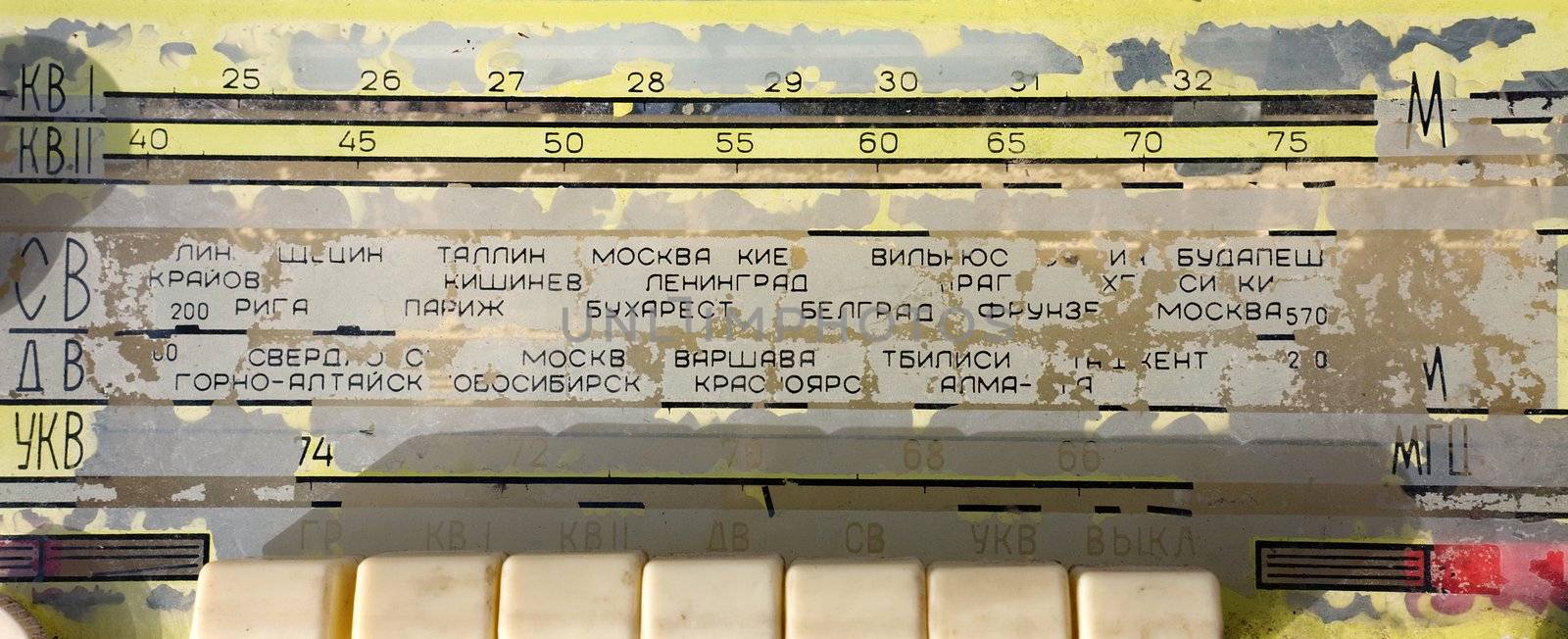 Scale of the ancient Russian radioreceiver by pzaxe