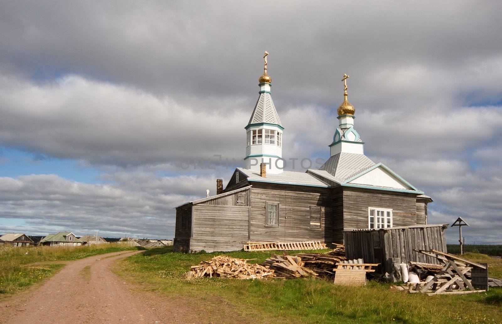 Ancient wooden church by pzaxe