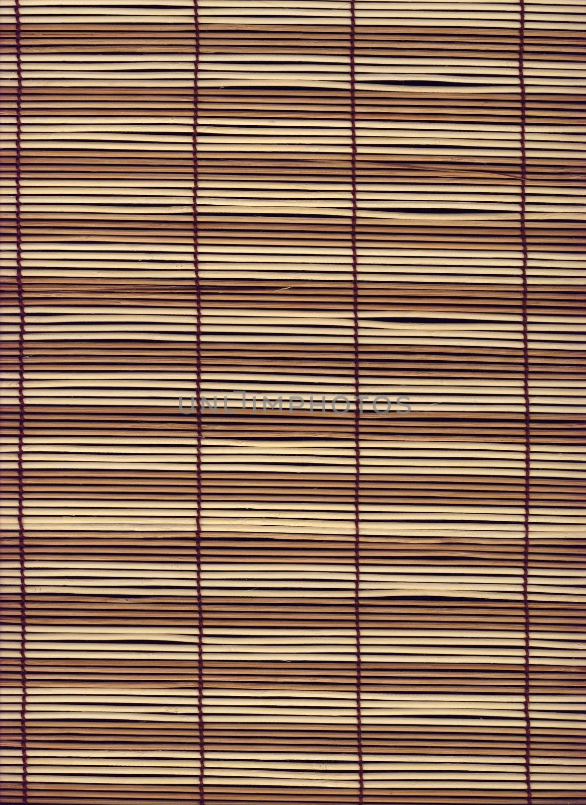Photo of a wooden mat (texture)