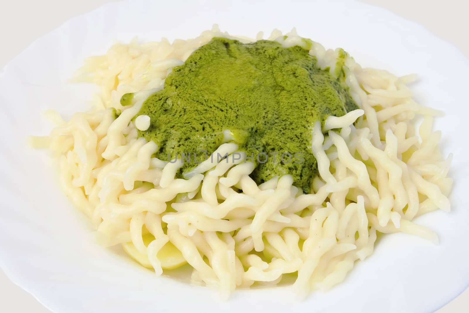 typical Ligurian food often accompanied by potatoes or green beans. Pesto is a sauce made of basil, parmesan and pine nuts