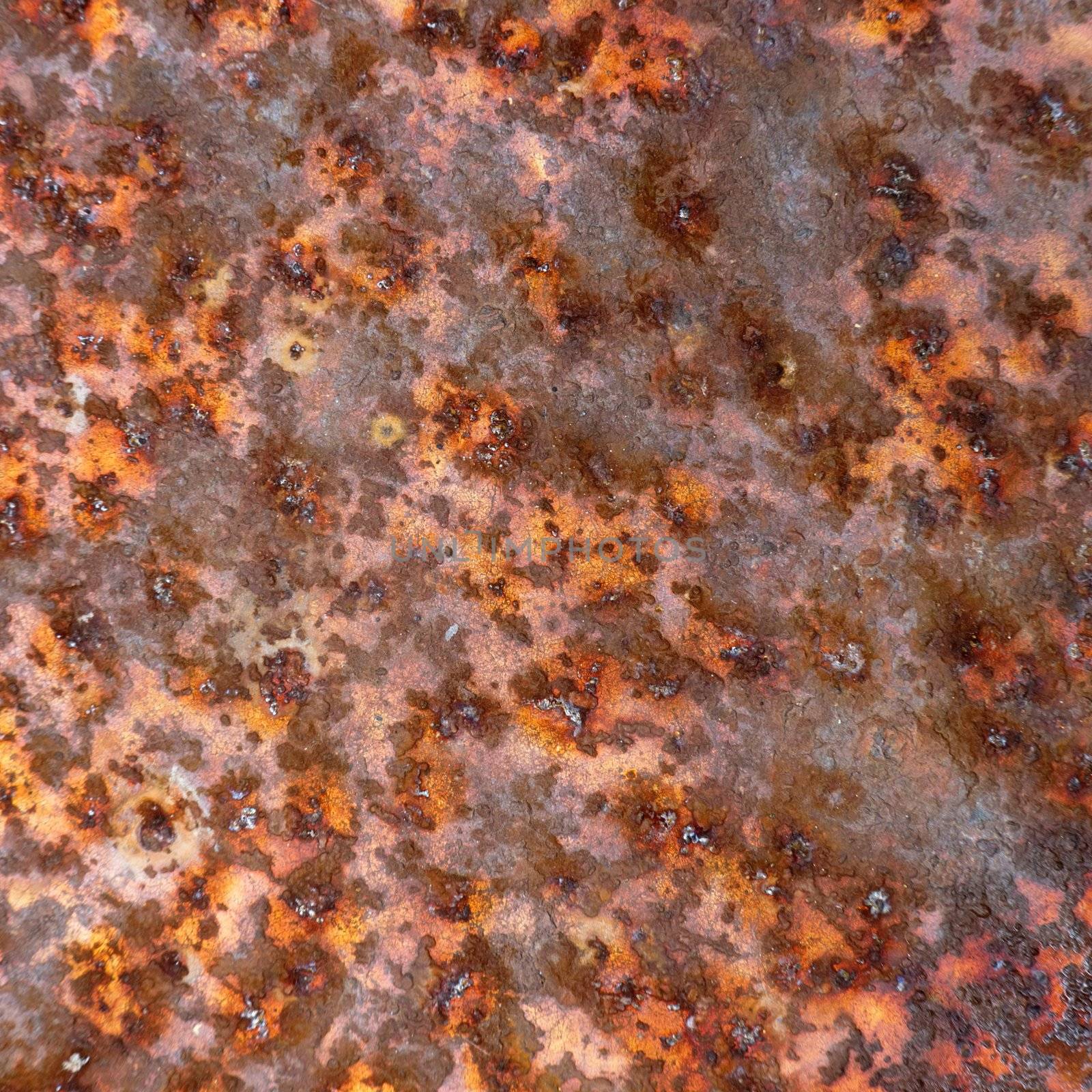 Grunge, old, rusty surface of metal