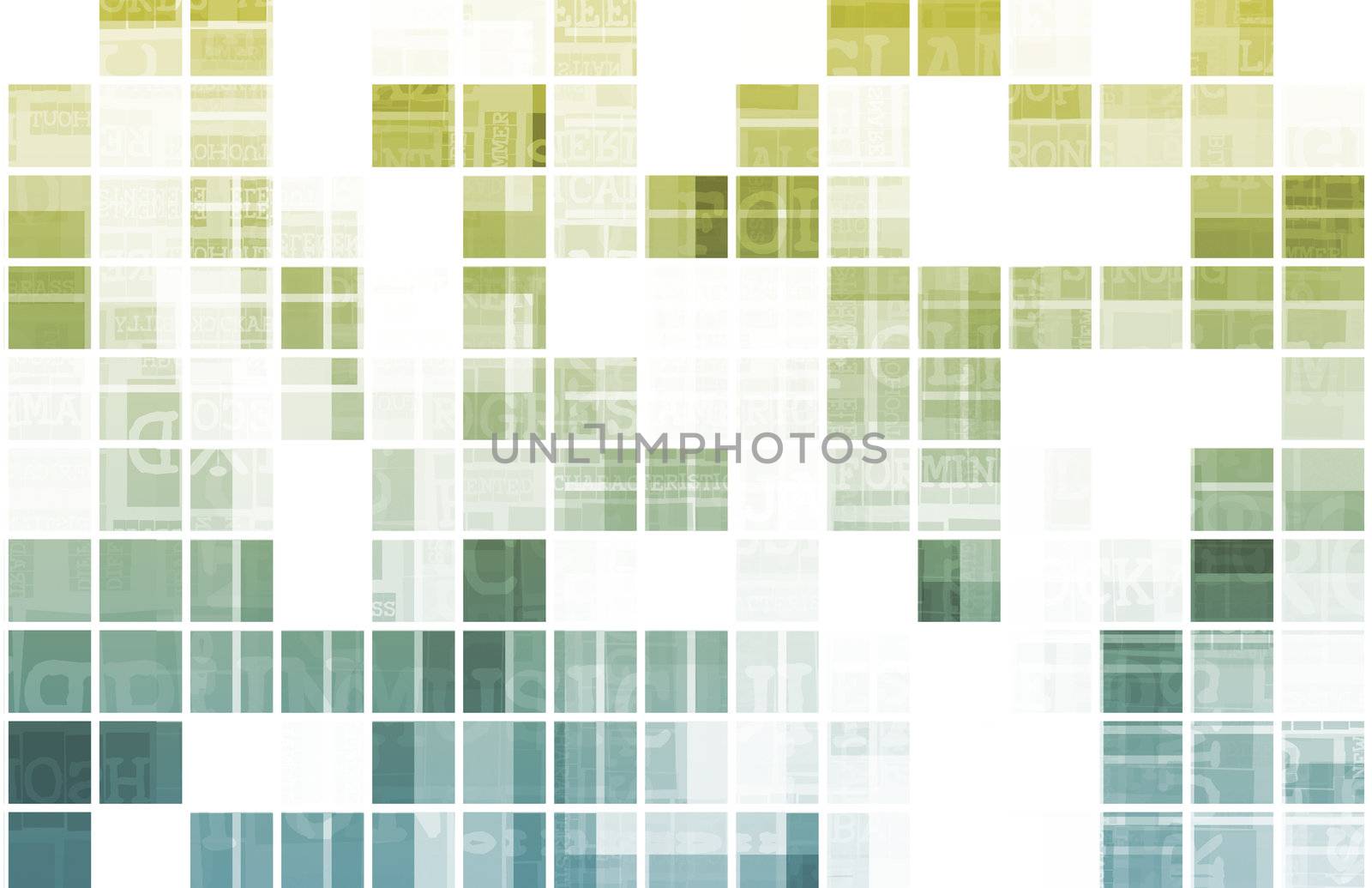 A Technology Industry Network As a Wallpaper