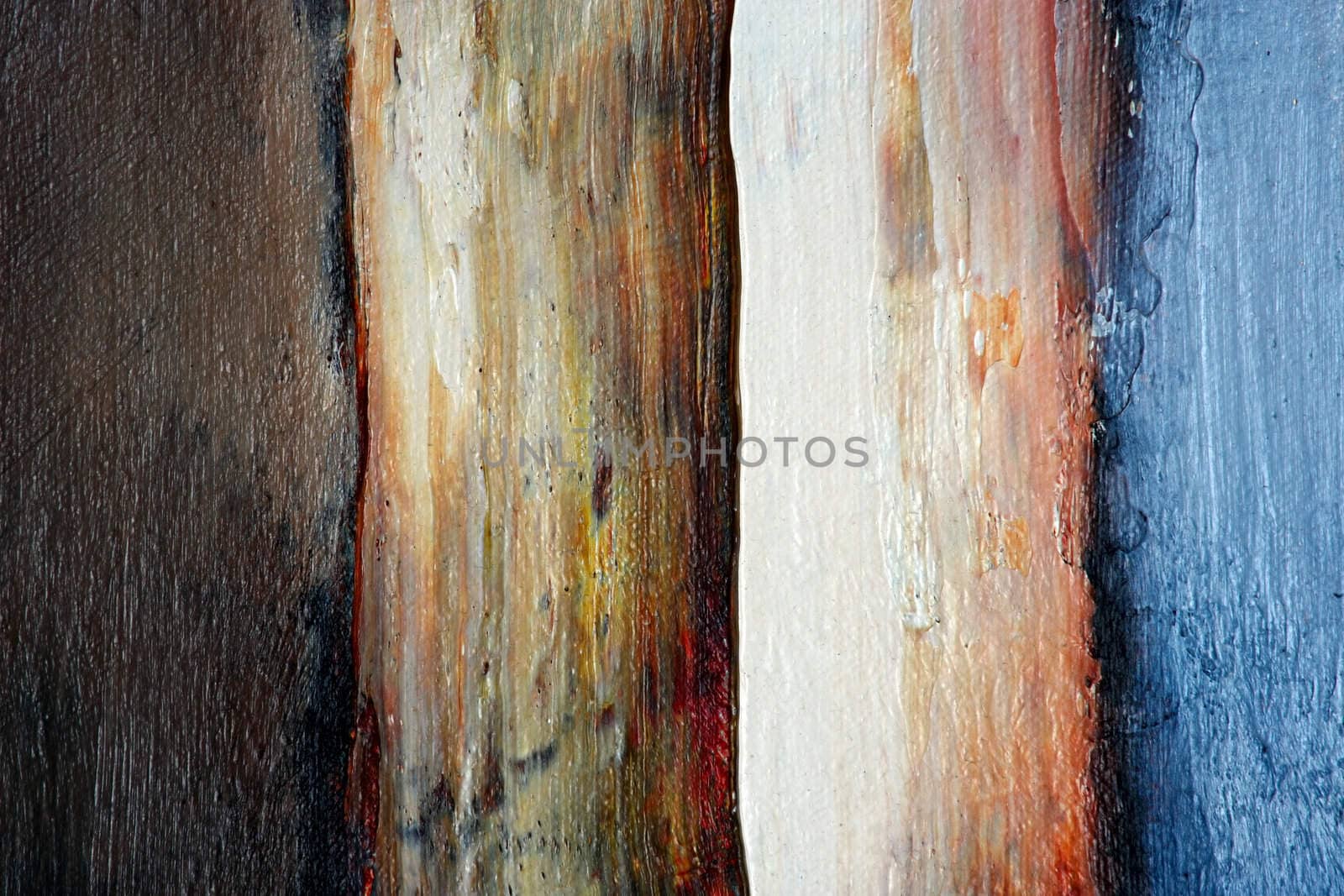 Abstract oil painting - Image is a section of an abstract painting created by me.
