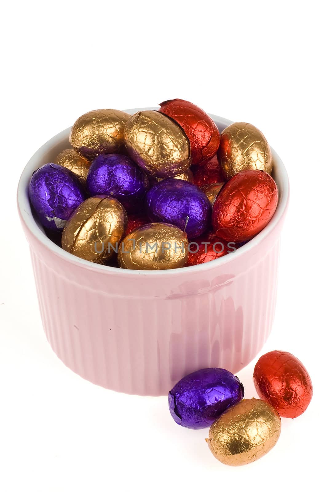 chocolade eggs for easter