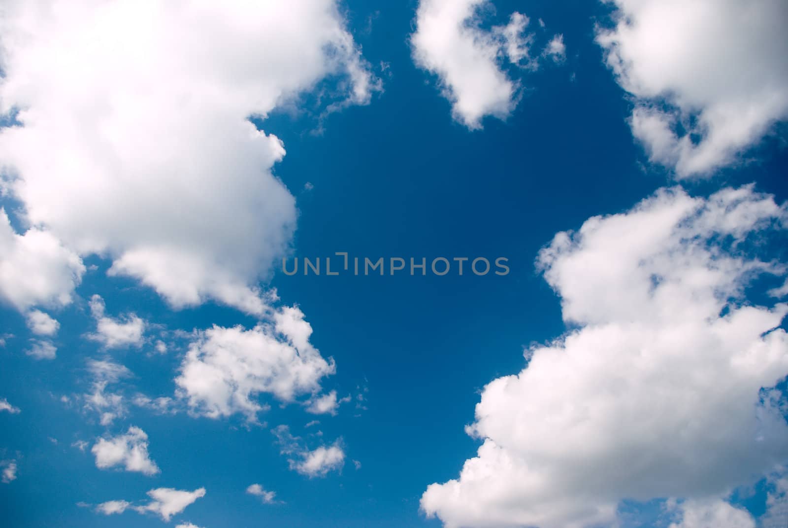The Blue Sky and Clouds .copyspace