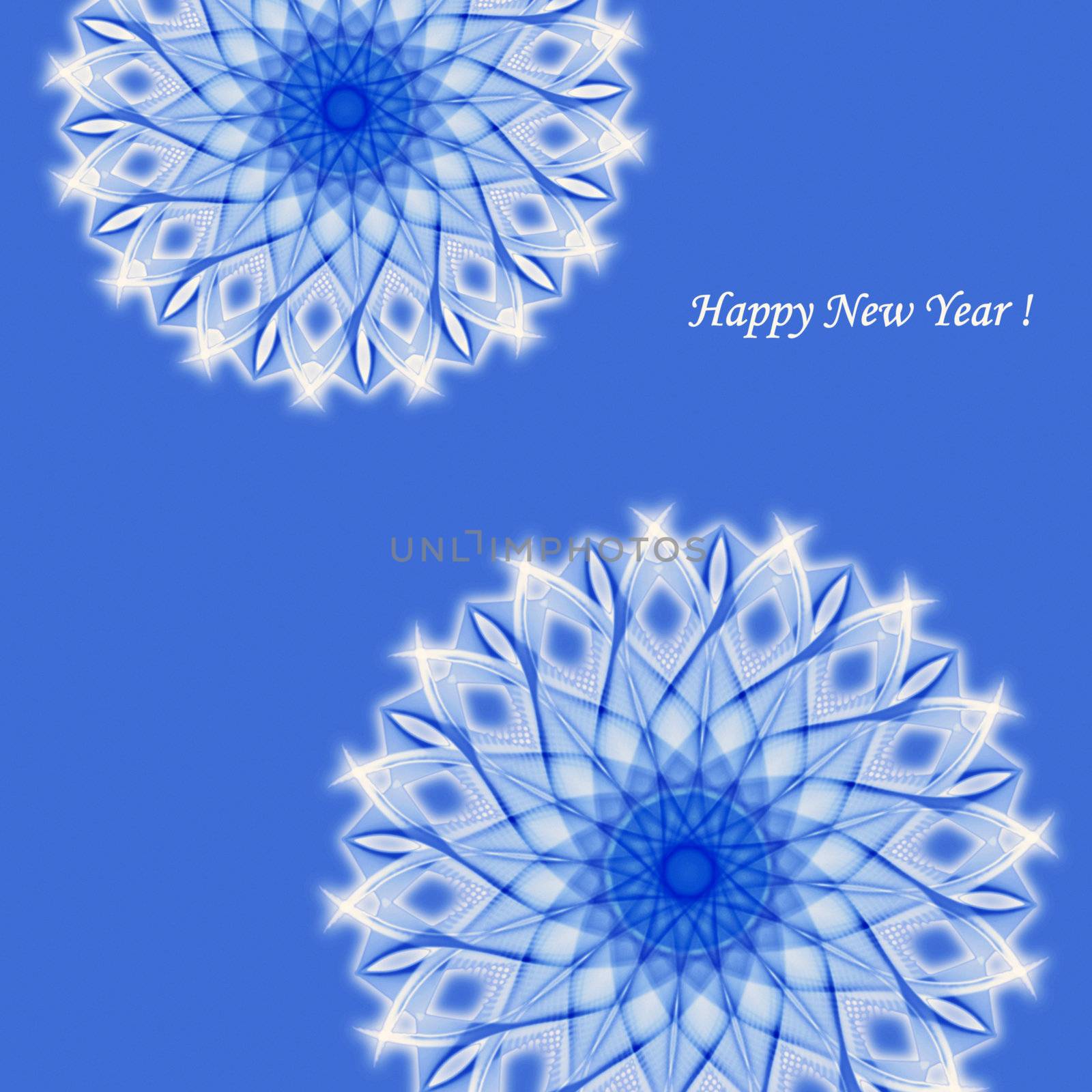 NEW YEAR PICTURE blue by DLida