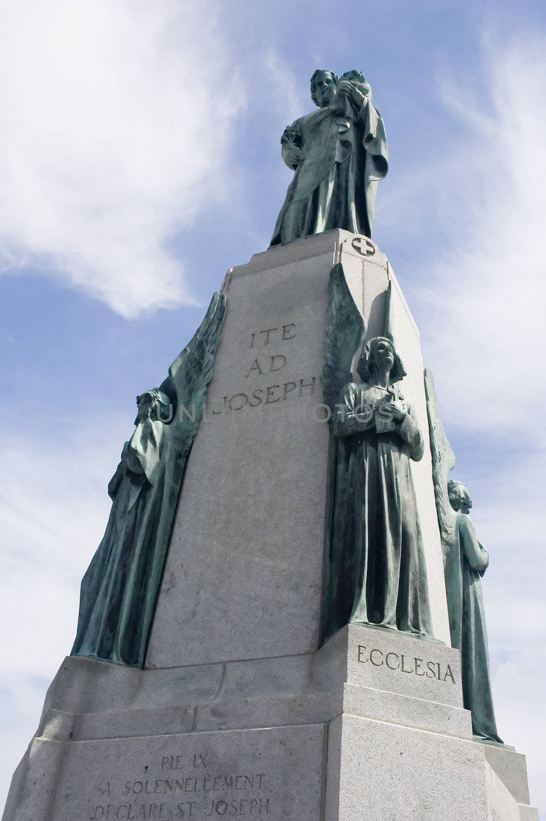 a religious monument near the St-Joseph oratory in Montreal