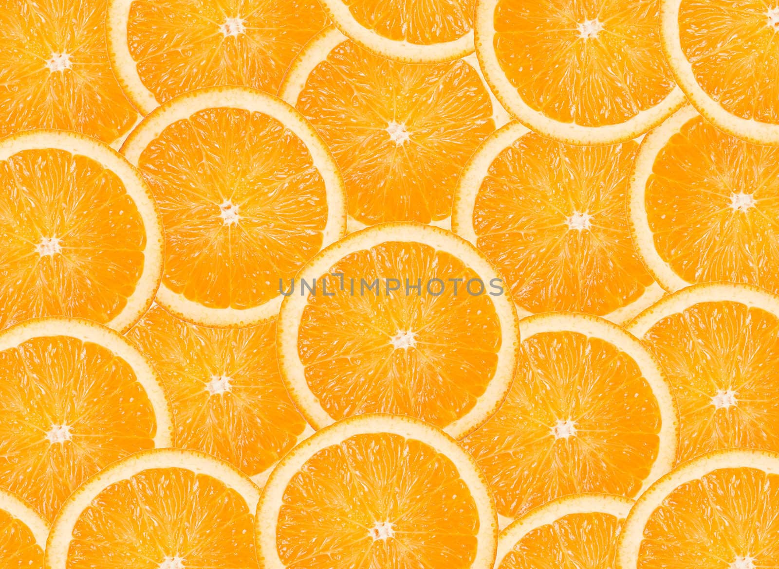 background from orange slices