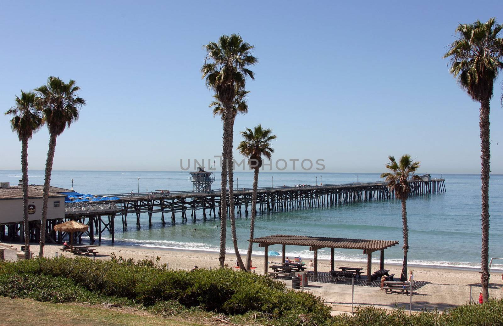 San Clemente Pier on a calm Day by KevinPanizza