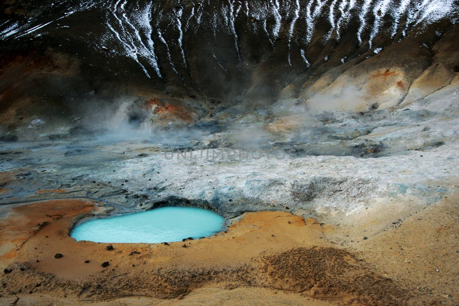 Out of this world landscape - this is taken in Iceland in a geothermal spot with various hotsprings