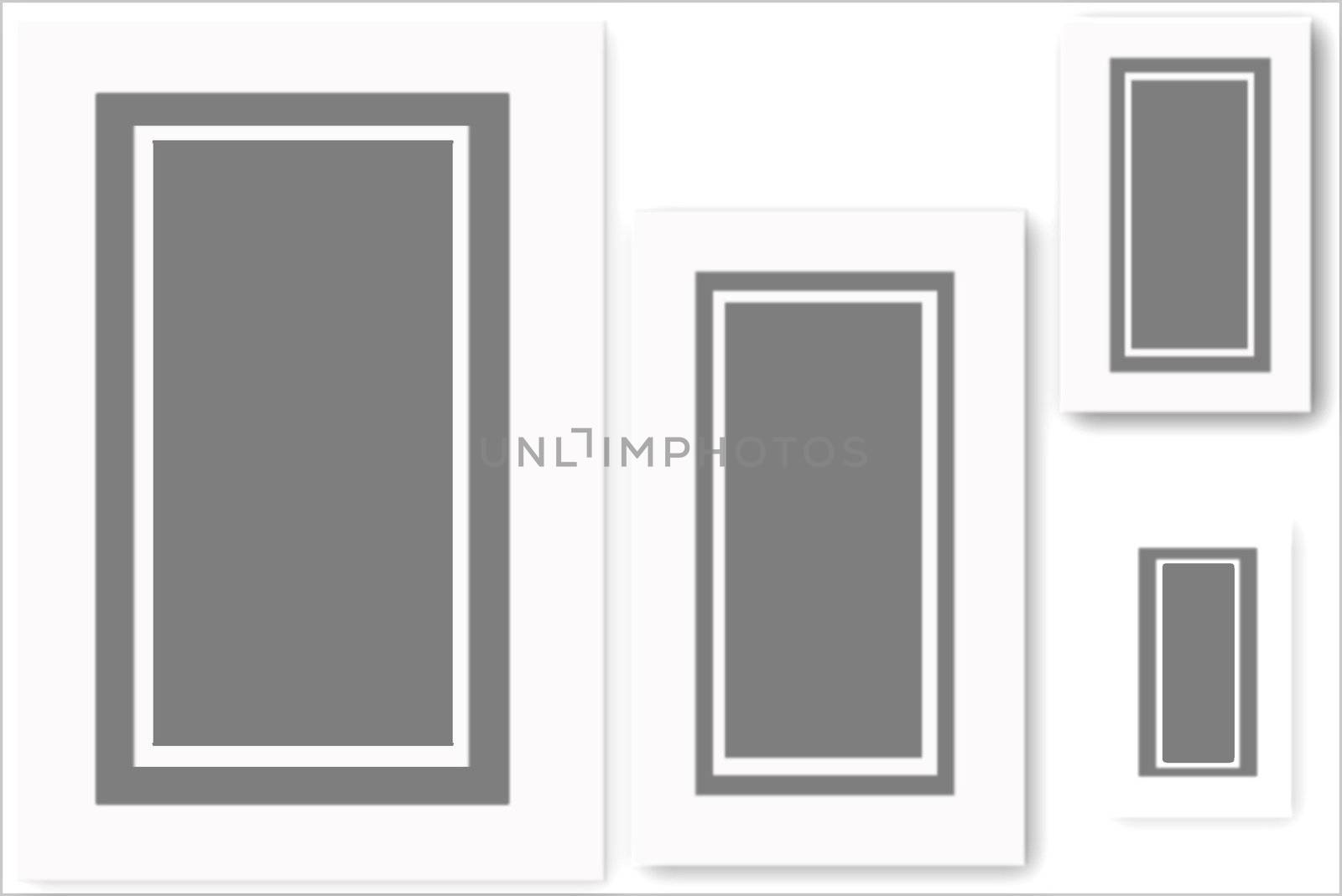 off white templates or frames