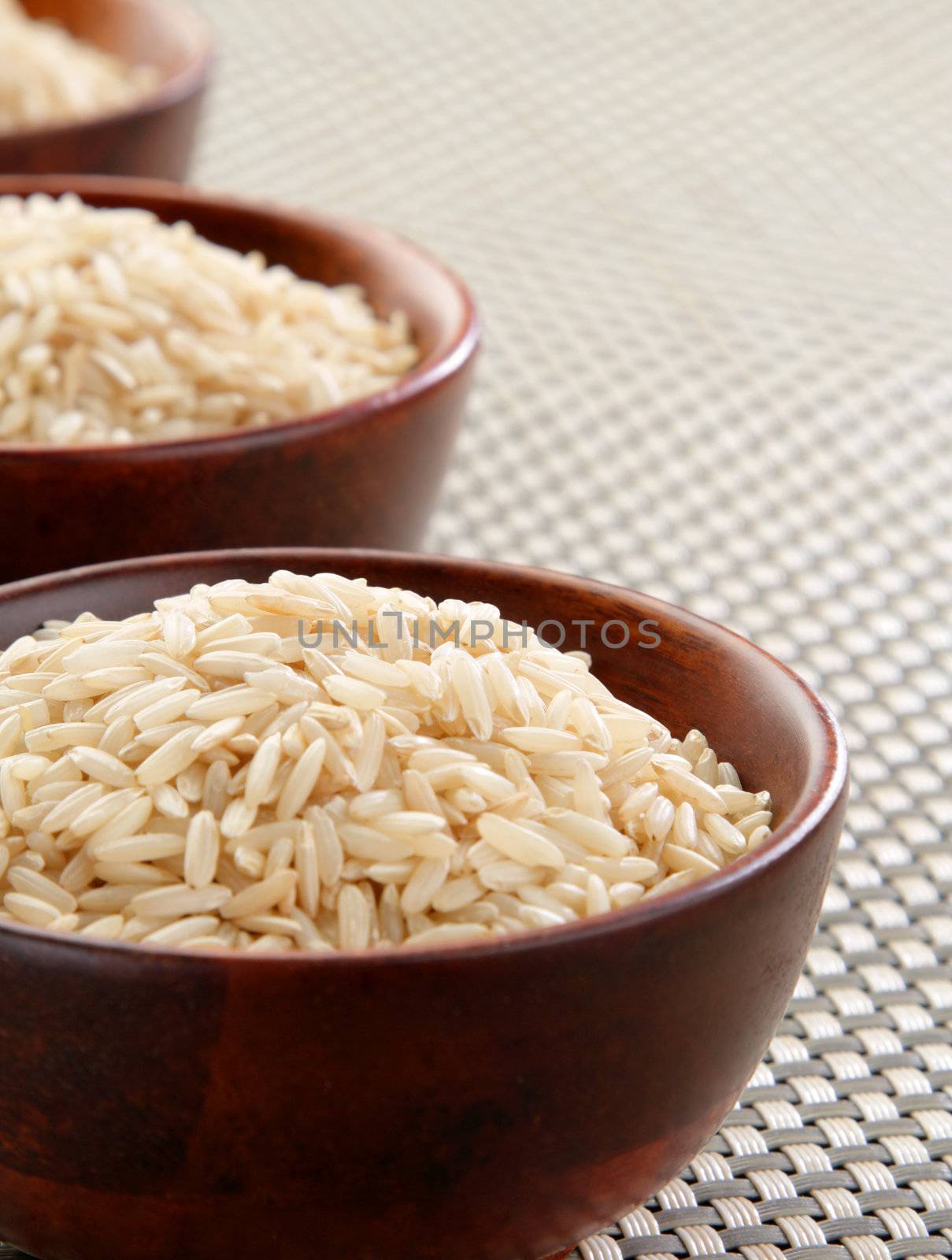 Basmati rice bowls by carterphoto