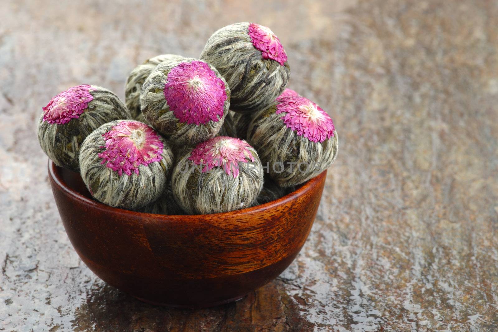  Flowering tea rosettes by carterphoto