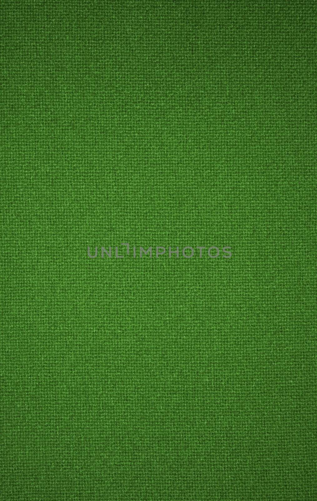 Background image of a green fabric texture