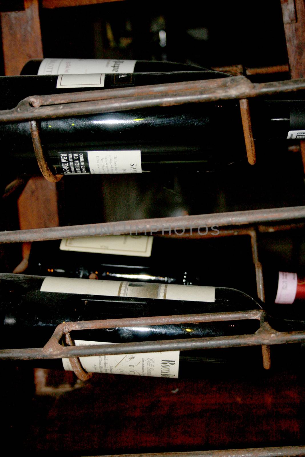 wine bottles by keki