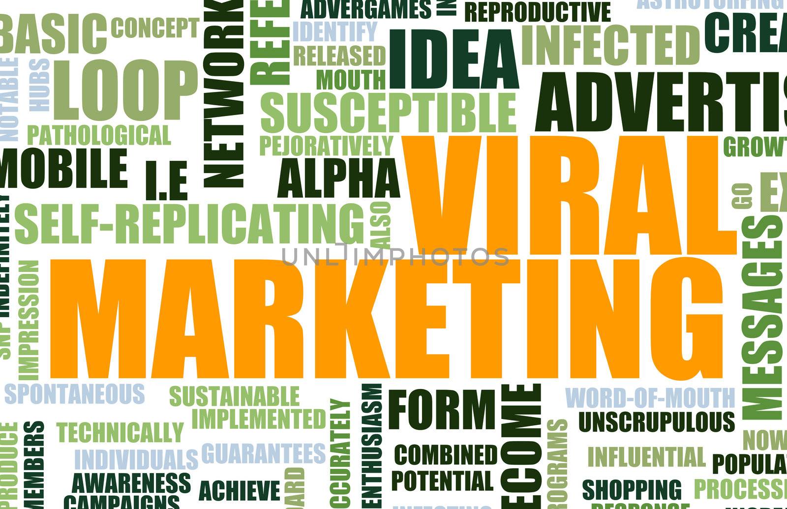 Viral Marketing Online Campaign as a Background